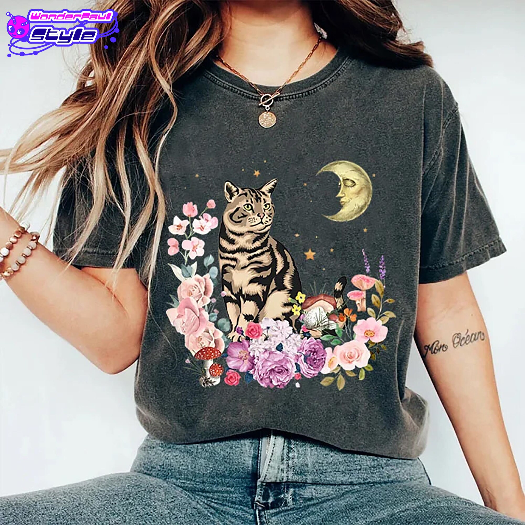 90s Cat Shirt - Etsy