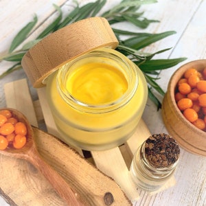 Firming |  Sea Buckthorn | Neck and Décolleté Cream| Anti-Aging | Organic | Powerful Antioxidant | Smooth on Wrinkles