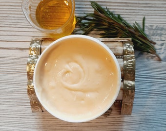 Anti-Aging Face Cream | Peach Oil + Honey Extract | Organic  | Nourishing | Regenerating | Dry Skin Care | Powerful Antioxidant