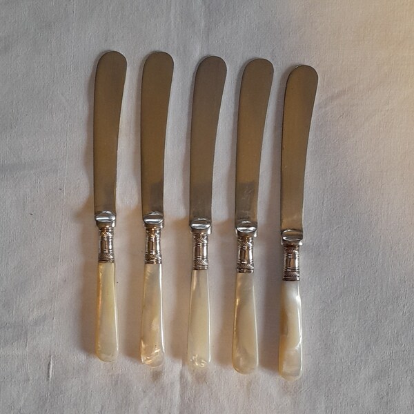Pearl Handle Knives Etsy