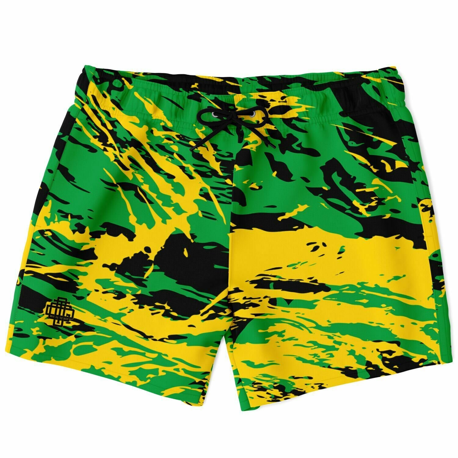Jamaica Swim Trunks Athletic Shorts Gym Workout Gear Fitness Wear