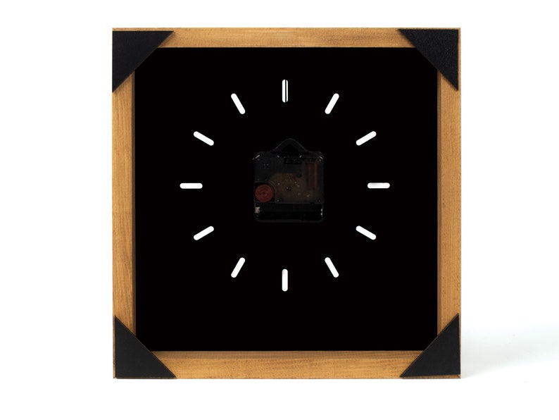 Customizable World Cities Wooden Mirror Zone Wall Clock World Clocks