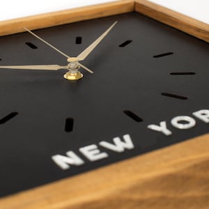 Customizable Wall Clock, Room Decoration, Oversized Wall Clock, Zone Clock, City Clock, World Clock, Office Clock, Travel Clock image 7