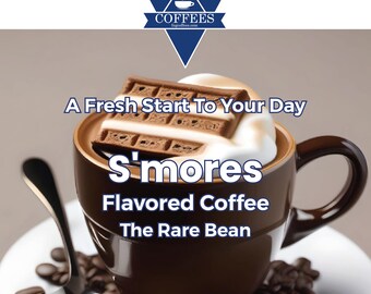 FNG Coffees-S'mores Flavored Coffee- Ground/Whole Bean/Espresso/Keurig- Regular or Decaf -16 oz