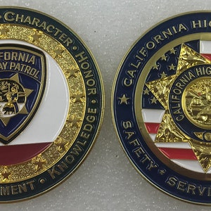 California Highway Patrol Challenge Coin