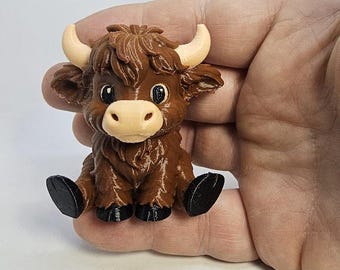Highland Kuh Schreibtisch Buddy