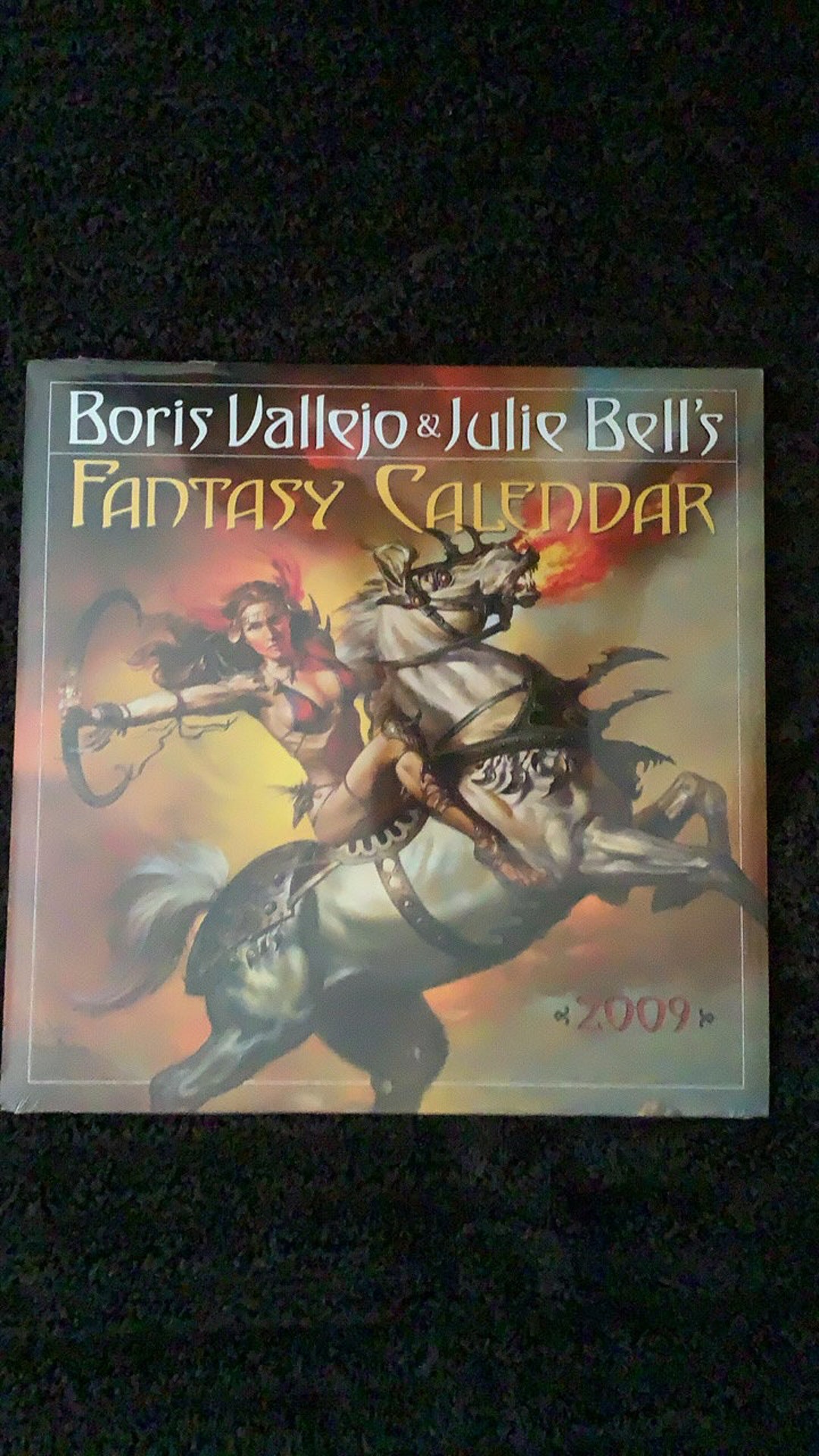 2009 Boris Vallejo Julie Bell Calendar Etsy