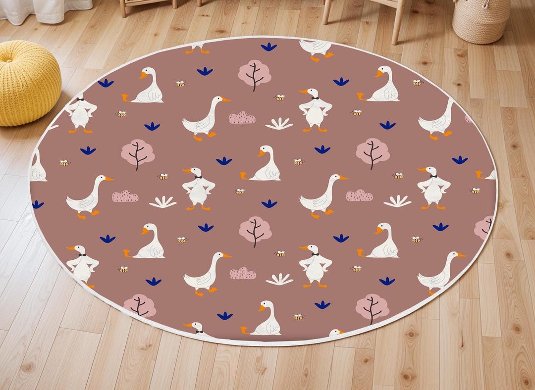 Duck Hunting Rug, Baby Room Decor, Ducks Nursery Rug, Hunting Theme ...