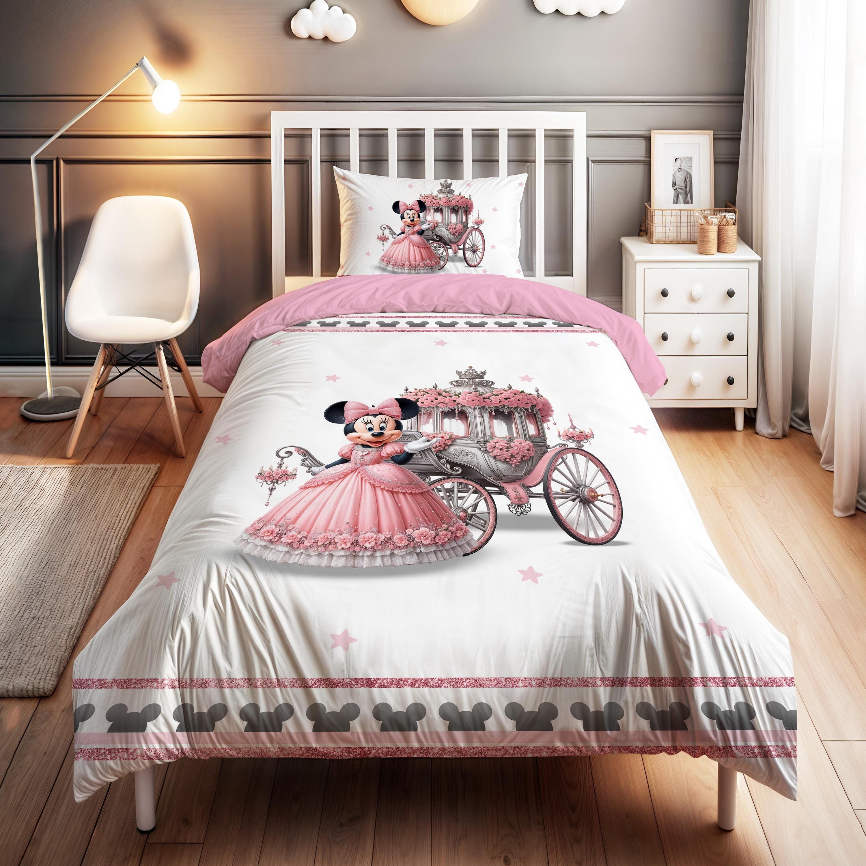 Minnie mouse crib bumper pads hot sale