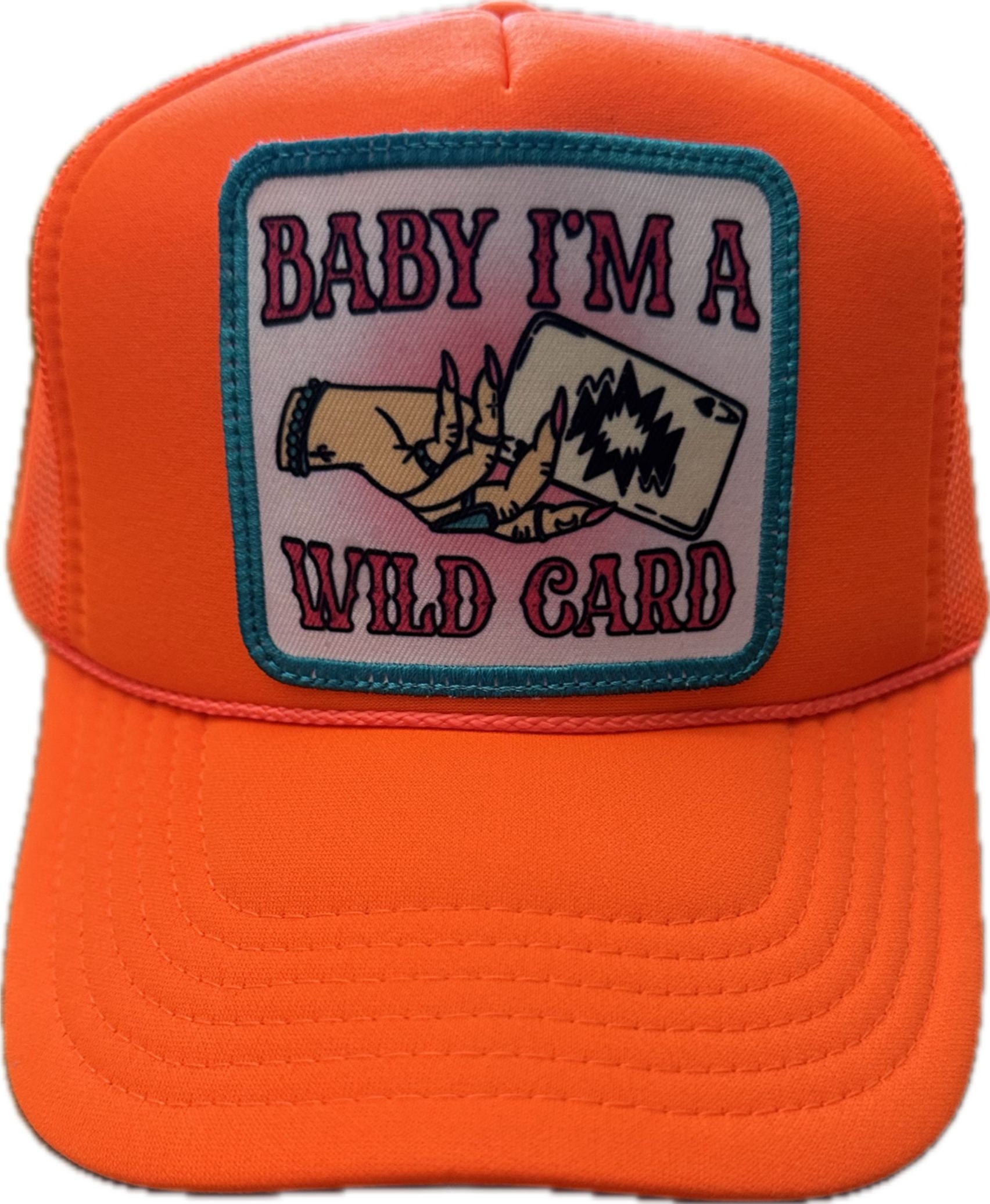 Wildcard Cowgirl Trucker Hat Baby I main image 2