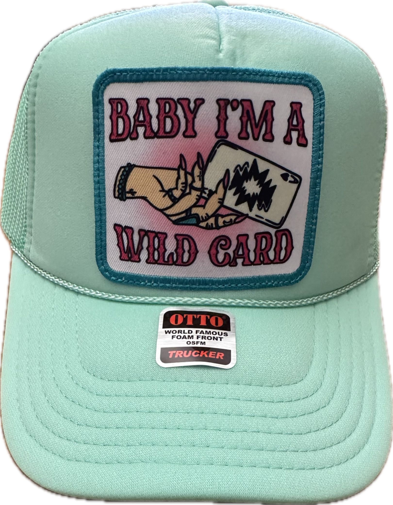 Wildcard Cowgirl Trucker Hat Baby I main image 3