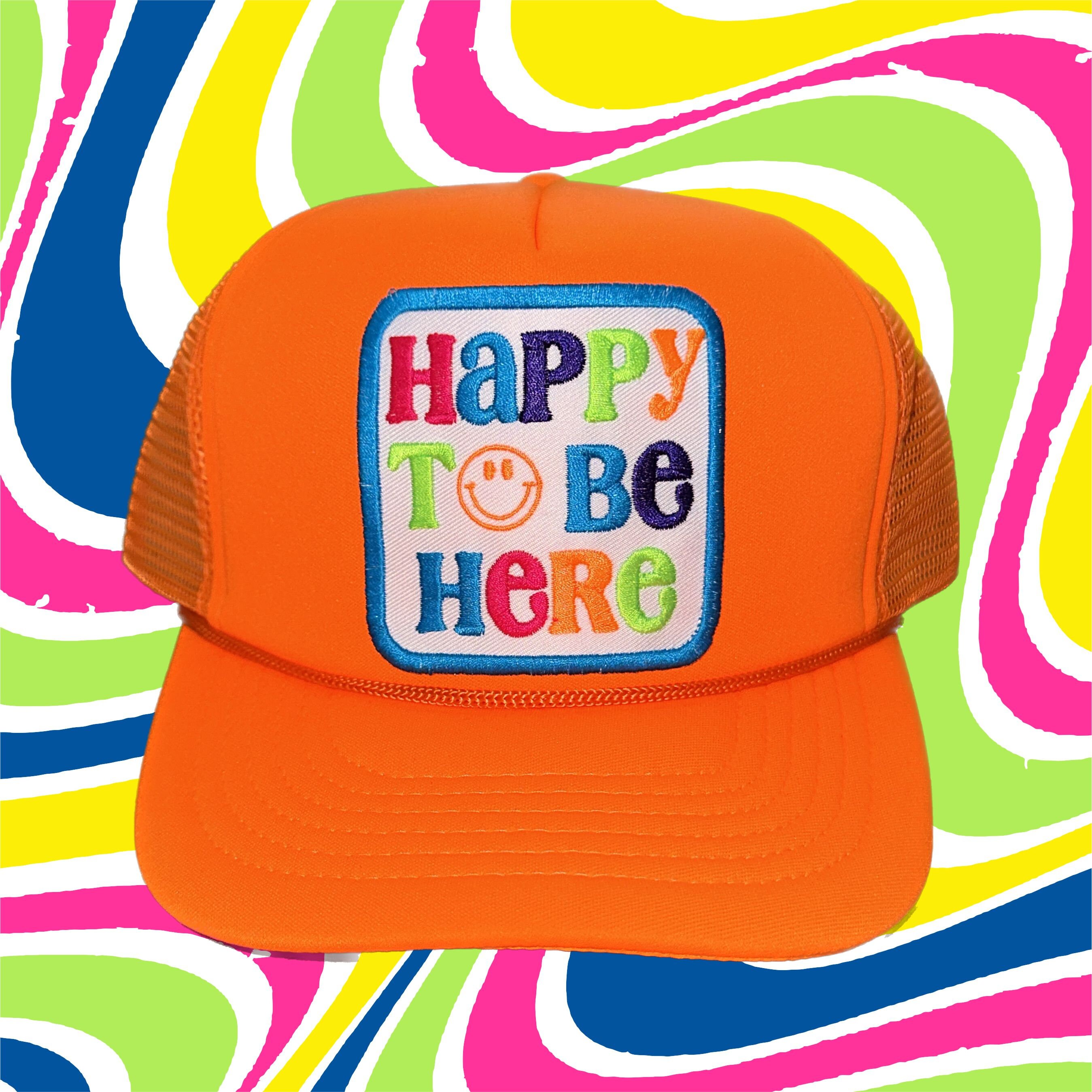 - Etsy Neon Trucker Hat