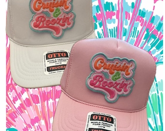 Cruising and Boozing Vacation Cruise Funny Humor Embroidered Patch