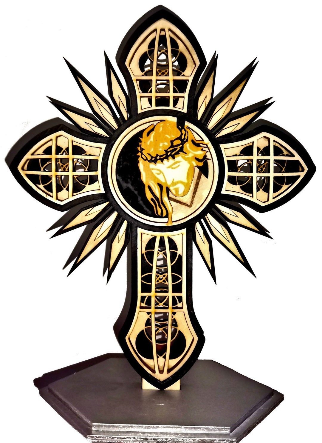 3D Cross - Etsy