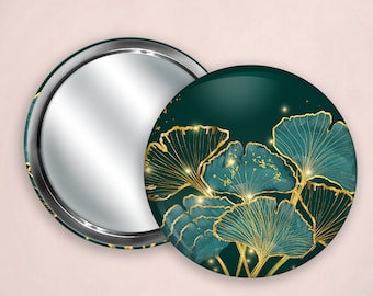 Miroir de poche Ginkgo