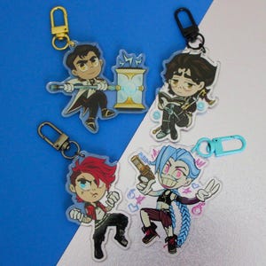 Arcane Keychains By NEUJOON