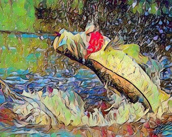 Fly Fishing Art Saltwater - Etsy