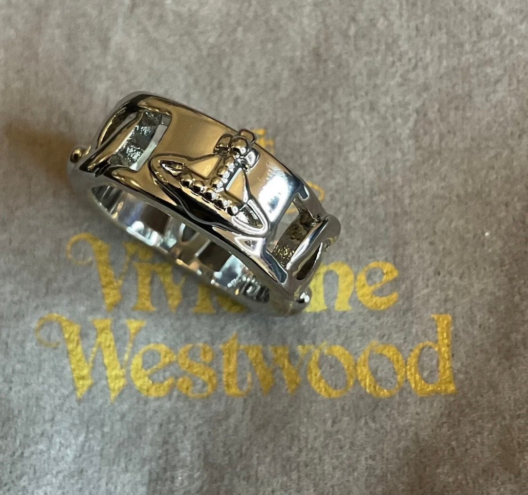 Vivienne Westwood Nana Classic 3D Orb 925 Silver Ring 203 size 6.5 - Etsy