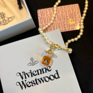 Vivienne Westwood unique perfume bottle Pearl necklace358