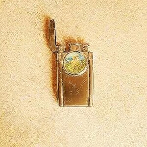 Collector joli briquet métal argenté, thème cheval animé, années 2002, collection, cadeau, vintage, révisé, accessoire fumeur