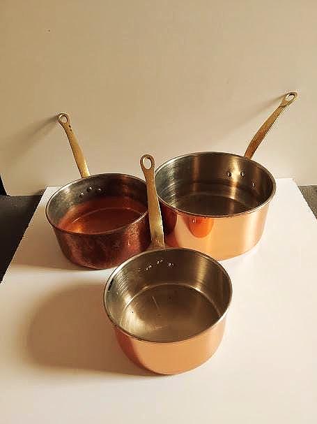Casserole à sauce COPPERBOND 18 cm, 1,9 l, cuivre, Hestan 🔵 316