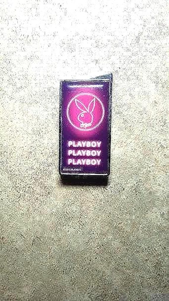 playboy cigarette lighter Vintage 1960s Play Boy Bunny Logo from Play Boy Club Vintage Japanese Cigarette Lighter With