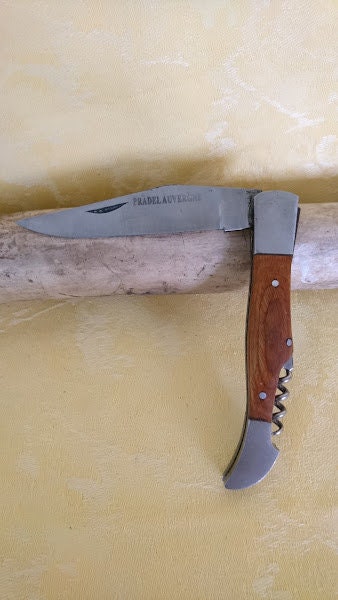 PRADEL OLD FRENCH KNIFE MULTI TOOLS X 8 BAKELITE HANDLE POCKET