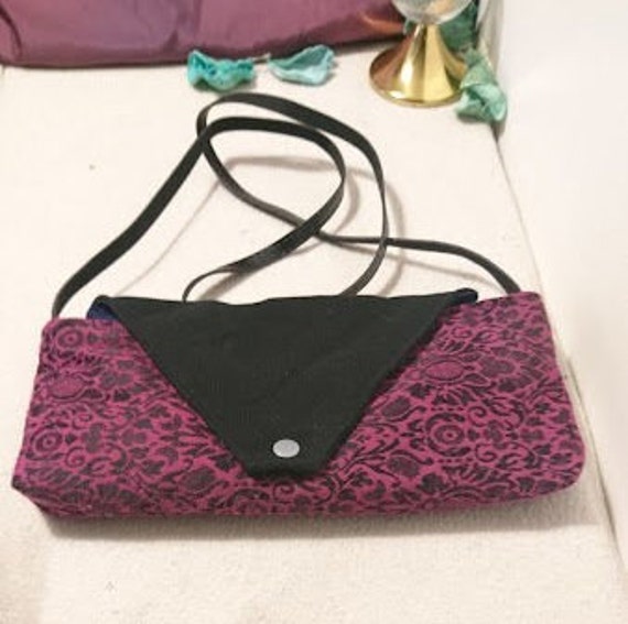handbag shoulder strap vintage bag INDIA, craft p… - image 1