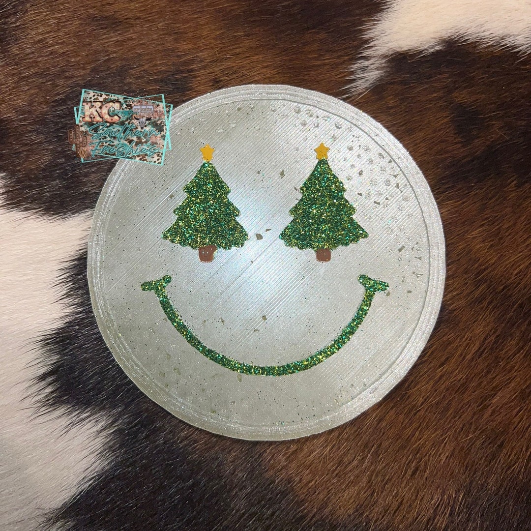 Freshie / Car Freshie / Christmas Tree Smiley Freshie / Etsy
