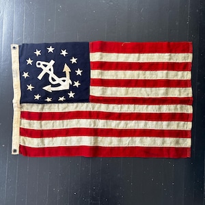 Antique Annin Flag - Etsy