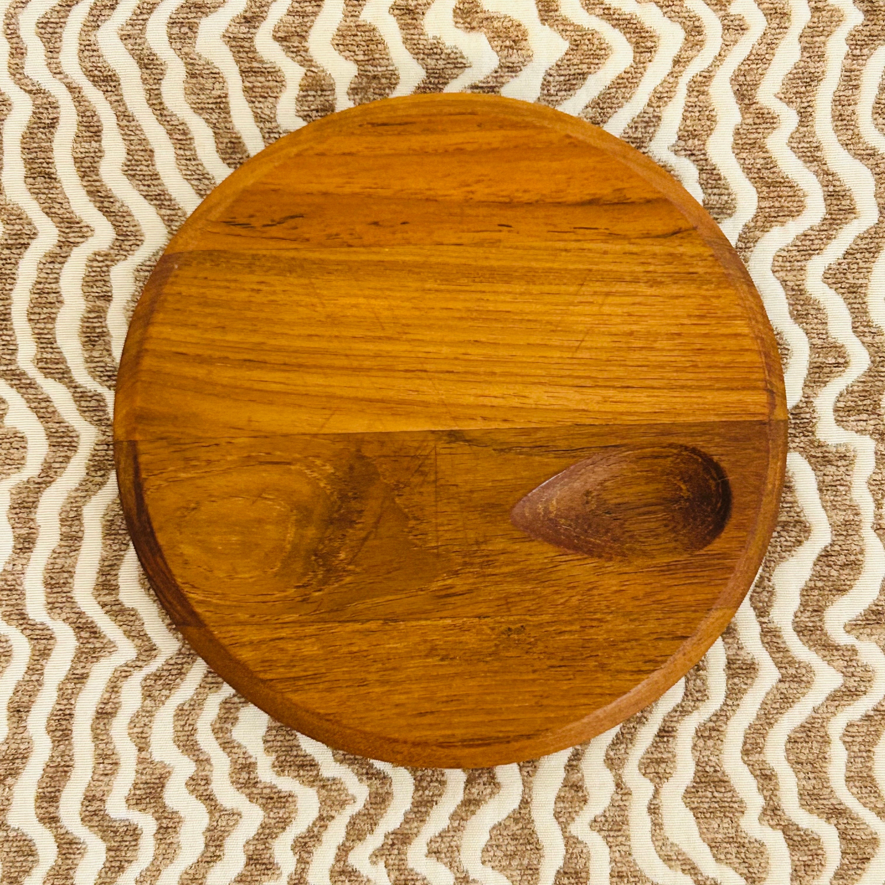 Beautiful view of Vintage Scandinavian Cheese Board