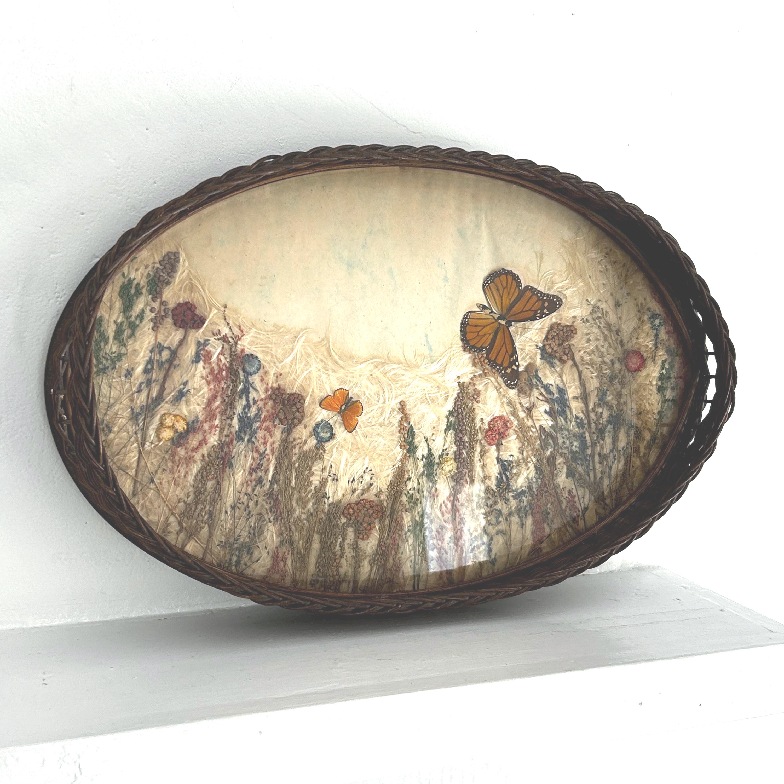 Vintage Butterfly Tray - Etsy display picture 1