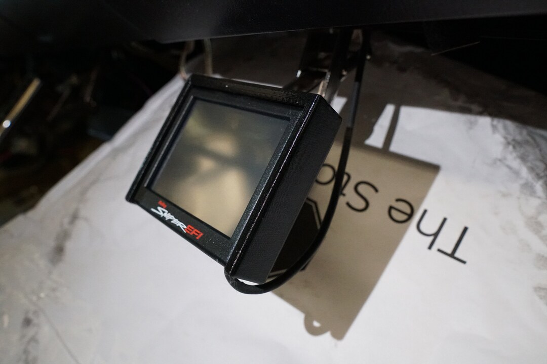 TDOG Metal Holder For 4.5” FiTech EFI Touch Screen Controllers – Easy Mount With Hardware