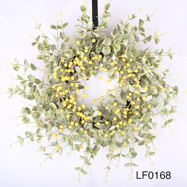 Yellow Berry Wreath Etsy