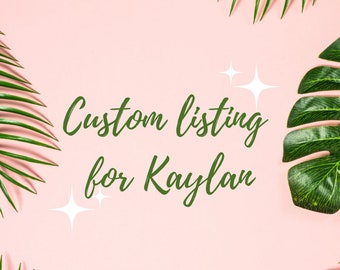 Listado personalizado para Kaylan