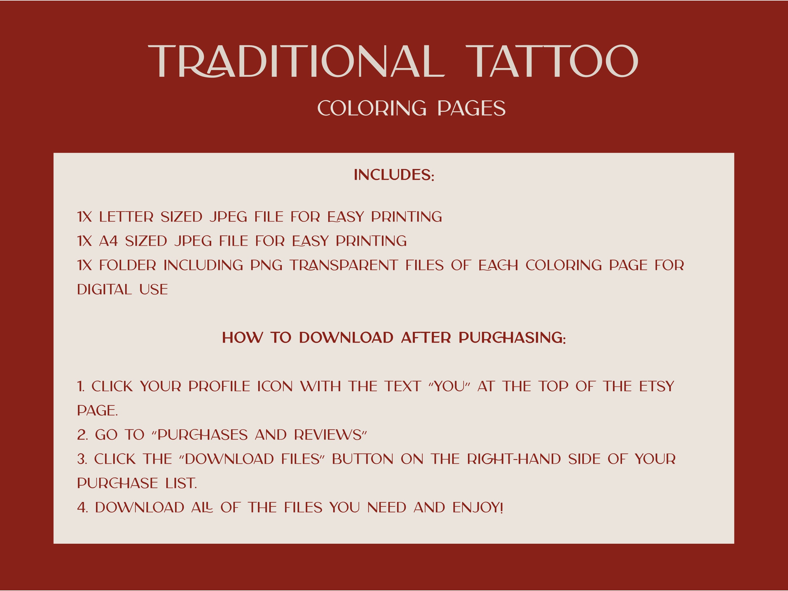 21 Printable Coloring Pages, Traditional Tattoo Coloring Pages, Print ...