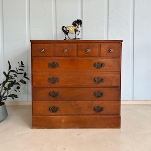 ETHAN ALLEN Nutmeg Maple Dresser-vintage Solid Wood Large