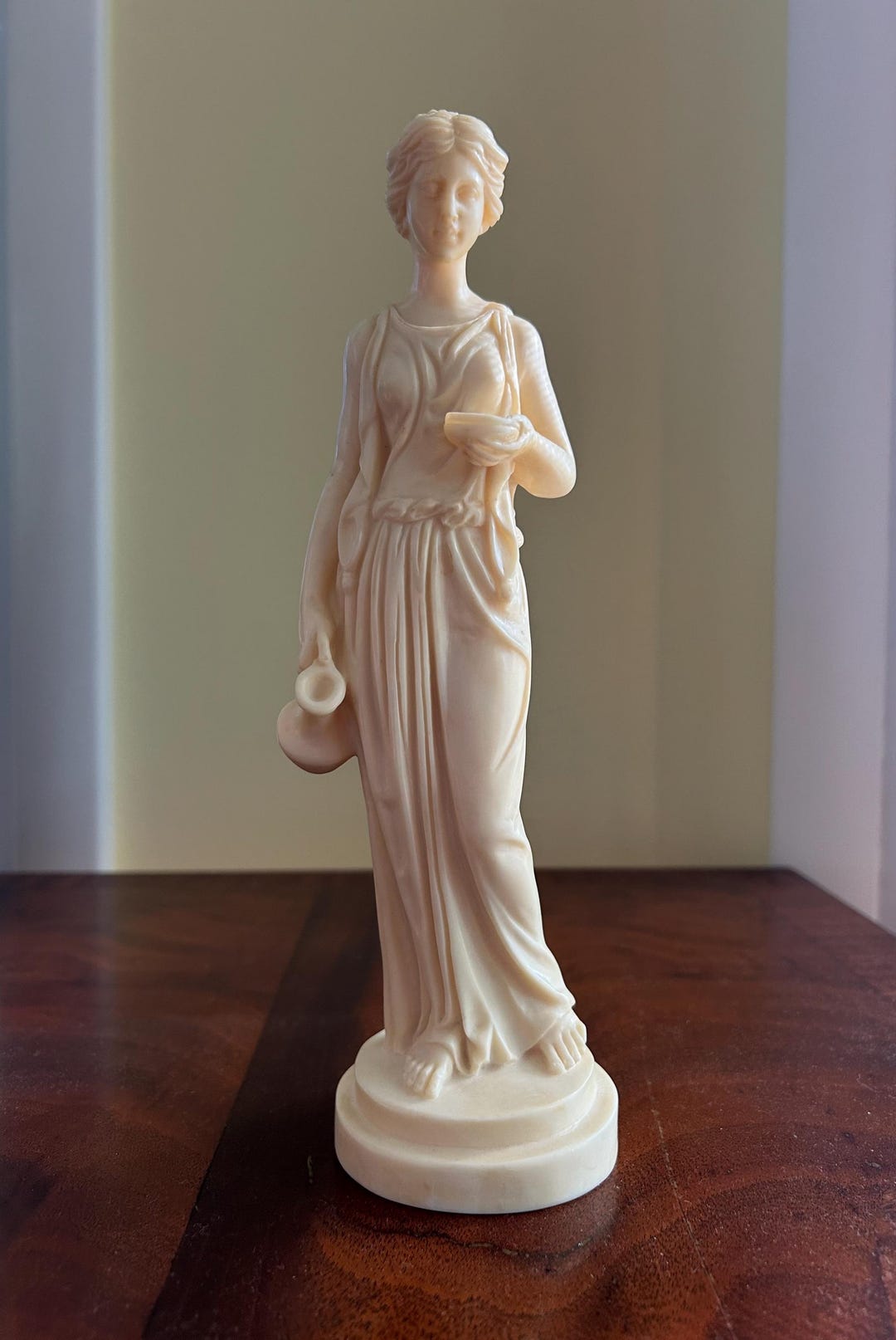 Signed A Santini Goddess Hebe Statue-vintage Goddess Sculpture by ...