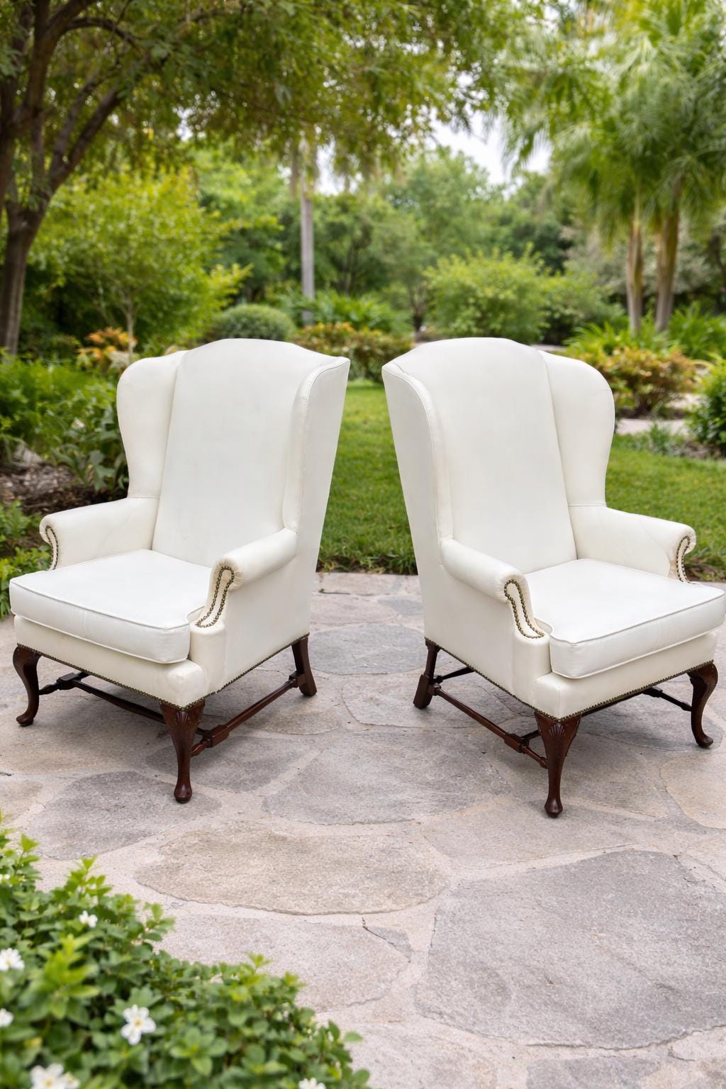 Ethan Allen Wingback Chairs - Etsy