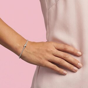 Bracelet String of Beads Slider Fitted Just for Her, Unique, Elegant, and Crafted for Lasting Impressions Adjustable Bracelet image 4