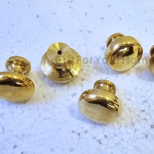 Unlacquered Brass Knobs , Solid Brass Ball Knobs,Gold Knobs , Unlacquered Brass Cabinet Knob , Kitchen Drawer Pull