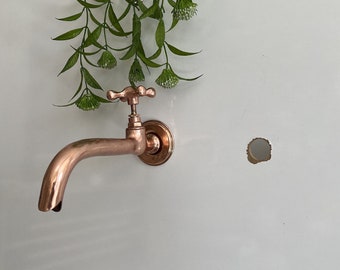 Moroccan water faucet Copper part Antique Vintage Water Faucet ,moroccan wall tap , brass fountains tap ,Kitchen Faucet