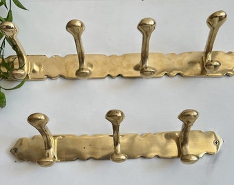 Moroccan Hooks Coat Hanger Wall Mount,wall Mount Brass Coat Rack