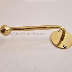 Porta carta igienica in ottone non laccato - Porta rotolo carta igienica in ottone anticato a forma di uccello - Set regalo per spa, accessori per il bagno, porta rotolo carta igienica