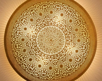 Marokkanische handgemachte Wandleuchte marokkanische Wandlampe 4 verfügbare Farben Art-Deco-Dekor-Licht-Diffusor-Wandleuchter, Boho-Beleuchtung