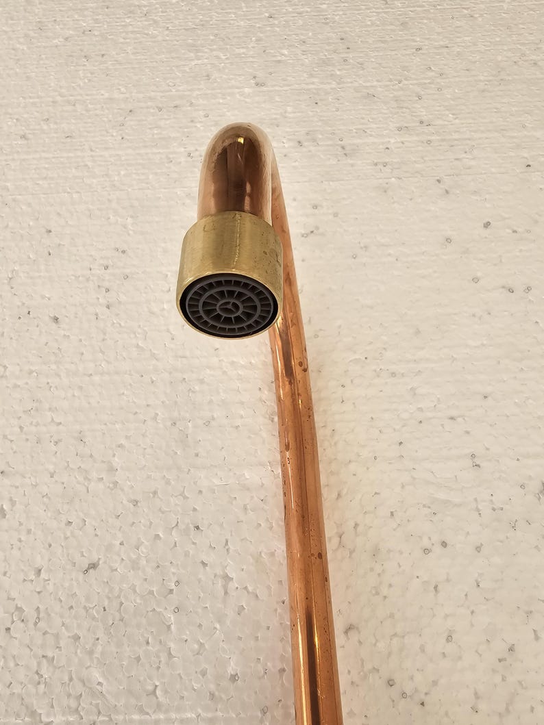 Antique Brass Vanity Faucet - Copper Faucet Taps - Solid Brass Kitchen Tap - Copper Finish Bathroom Faucet Kitchen Sink Faucet