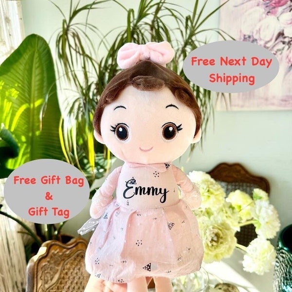 Personalized Baby Doll, Baby Girl Gift, Custom Newborn Gift, Custom Baby Shower Gift, Custom Christmas Gifts, Custom Doll, Personalized Doll