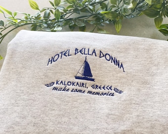 Hotel Bella Donna Embroidered Sweatshirt