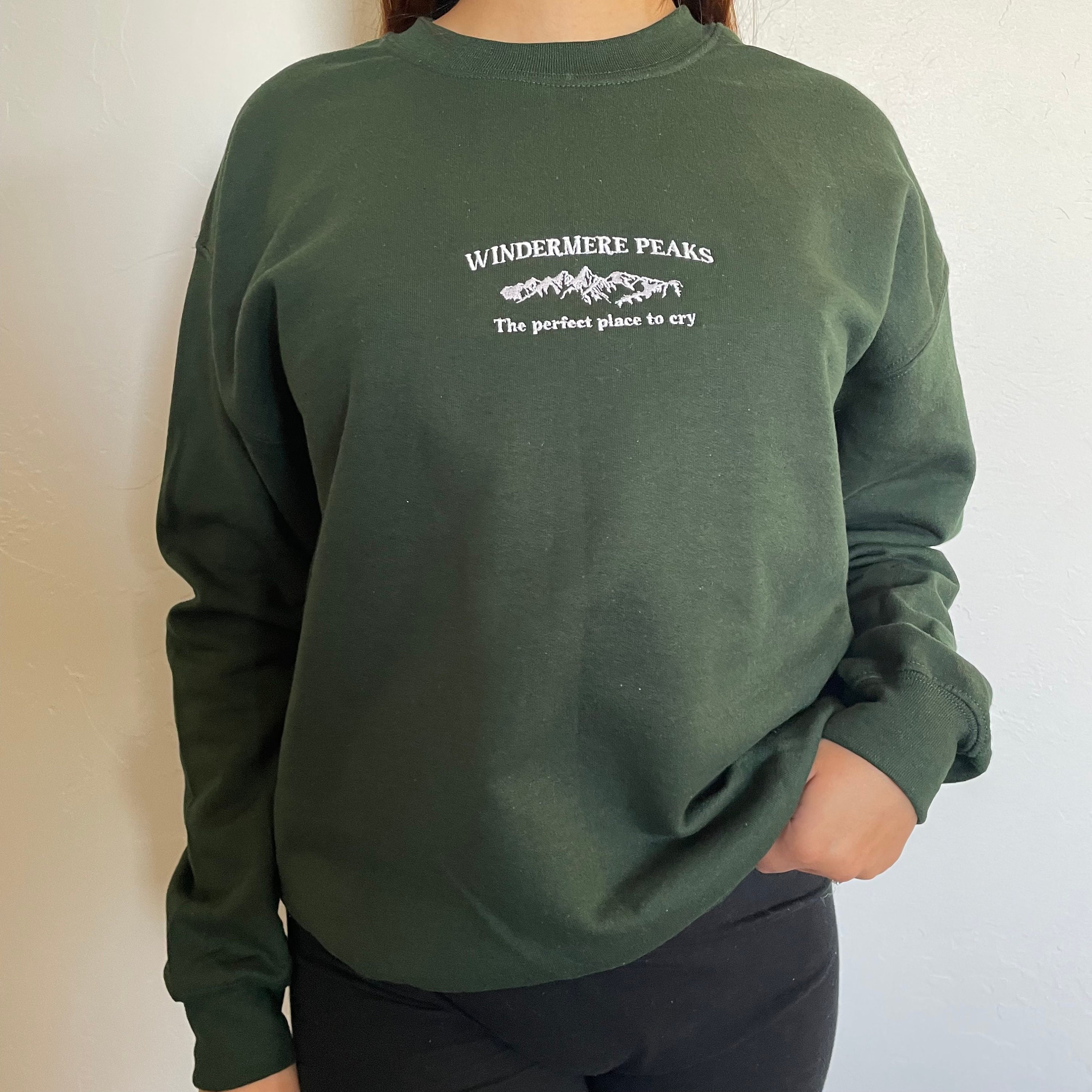 Discover Windermere Peaks Sweatshirt, Embroidered Sweatshirt