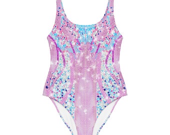 Pink lovers Inspired Bodysuit One piece Swimsuit Costume
